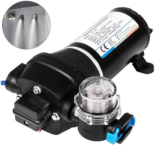Automatic High Pressure Diaphragm Water Pump 40 Psi 12v Vevor Fl-40gmb12v000001v0