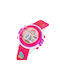 Kids Digital Watch with Silicone Strap Red