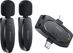 Yesido KR15 Set Wired Microphone Petou Clip On
