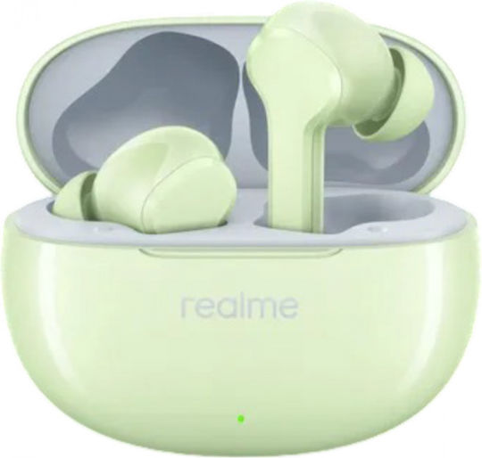 Realme Buds T110 Bluetooth Handsfree Ακουστικά με Αντοχή στον Ιδρώτα και Θήκη Φόρτισης Πράσινα
