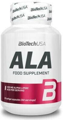 Biotech USA Alpha Lipoic Acid Ειδικό Συμπλήρωμα Διατροφής 50 κάψουλες