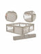 Lionelo Willow XL Парк Beige Sand 207x187см