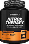 Biotech USA Nitrox Therapy Pre-workout Drink Powder With Amino Energy Blend Συμπλήρωμα Pre Workout 680gr Tropical Fruit