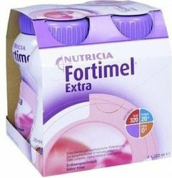 Nutricia Fortimel Extra 4 x 200ml Căpșună