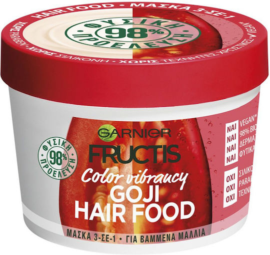 Garnier Fructis Hair Food Goji Hair Mask for Color Protection 390ml