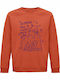 I'll Spend All 9 Lives With You Cat Lovers Sweatshirt Orange