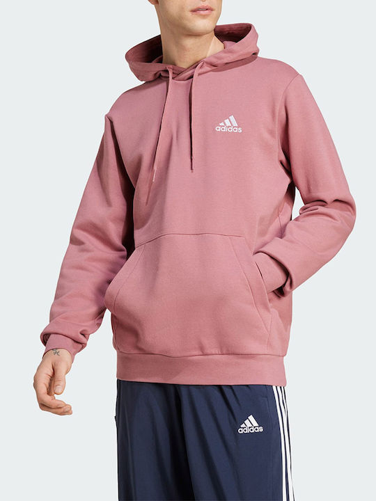adidas Essentials Hanorac cu Glugă Light Pink