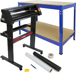 720mm Vinyl Cutter Weeding Kit Blue Q-rax Workbench Bundle