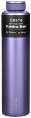 Sistema Μπουκάλι Θερμός Ανοξείδωτο 600ml μοβ