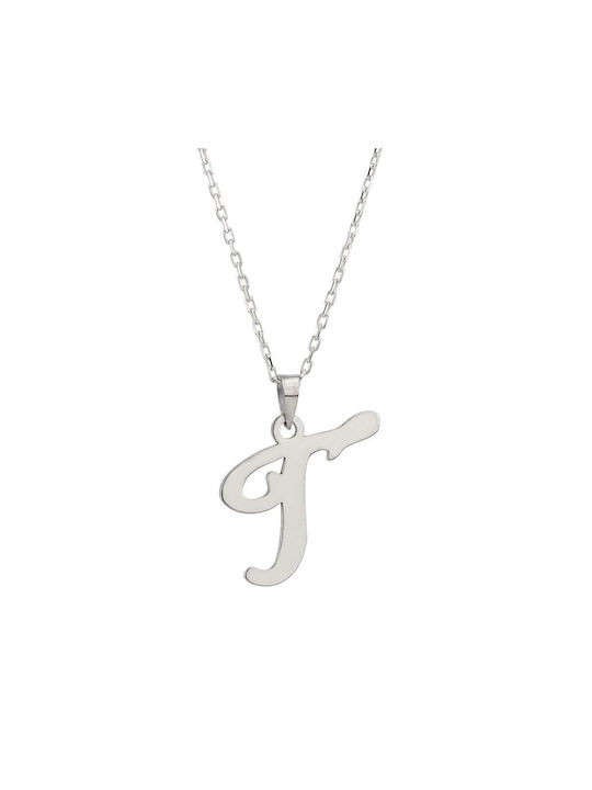 Goldsmith Necklace Monogram from Silver