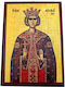 Icoană de lemn de perete "Sfânta Ecaterina" 20cm 1ek40