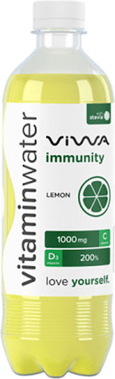 Viwa Vitamin Water Băutură răcoritoare Lămâie Fără carbonatare și zahăr C1000+D 600ml