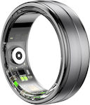 Techsuit R06 Smart Ring 19.8mm με Παλμογράφο Μαύρο