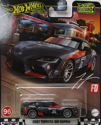 Mattel Αυτοκινητάκι Premium Boulevard 2021 Toyota GR Supra Vehicle