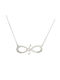 Goldsmith Necklace Infinity from Silver