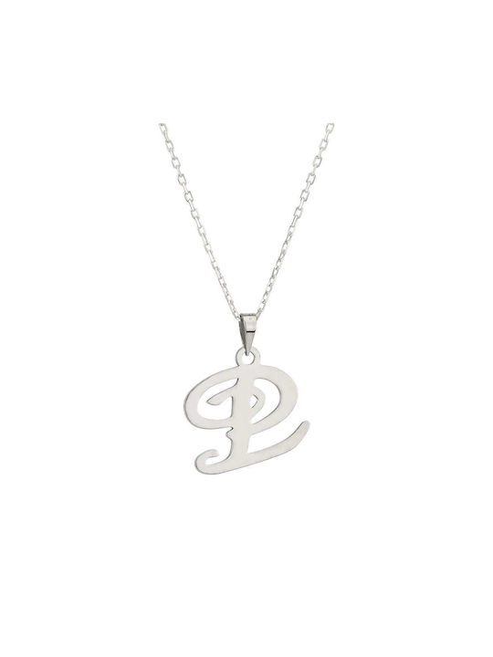 Goldsmith Necklace Monogram from Silver