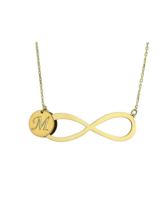 Goldsmith Necklace Infinity from Silver