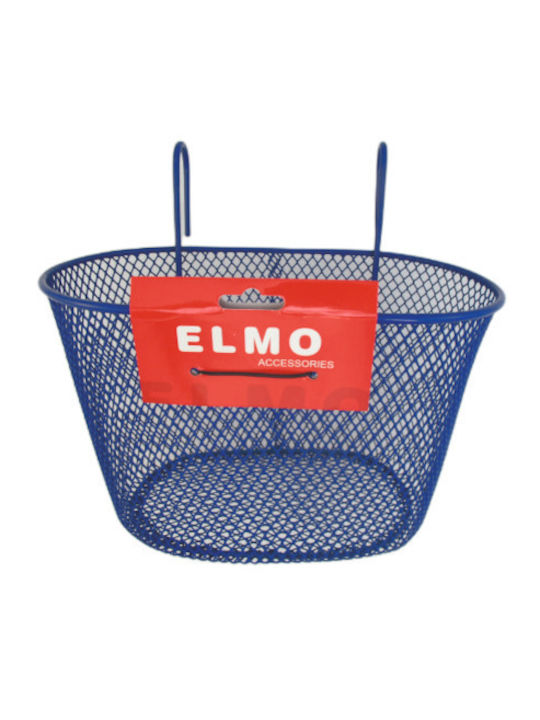 Elmo 1087930002 Bicycle Basket Blue