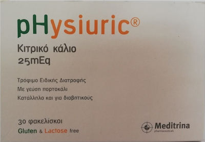 Angelini pHysiuric Special Dietary Supplement 30 sachets Orange