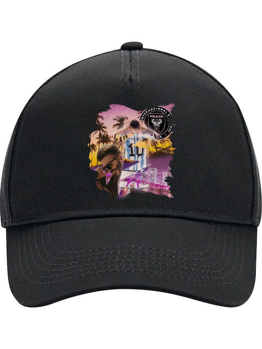 Koupakoupa Lionel Messi Miami Jockey Μαύρο
