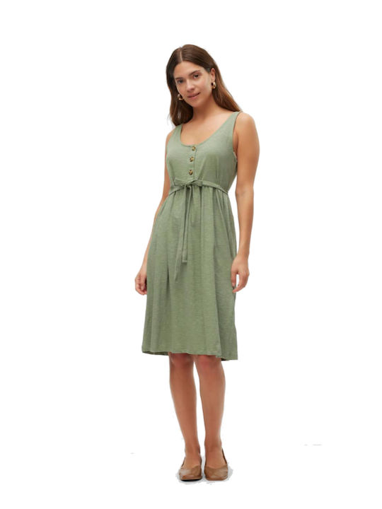 Mamalicious Φόρεμα Εγκυμοσύνης Oily Green