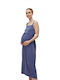 Mamalicious Kleid Umstandskleider Blue