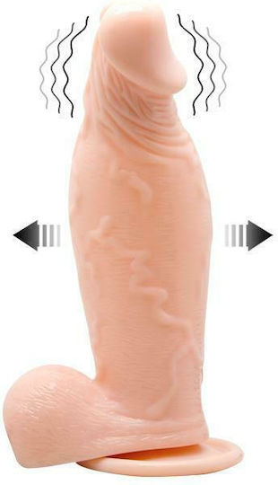Baile Realistic Vibrator 19.3cm Flesh