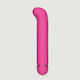 Flexible Silicone G-spot Vibrator Pink