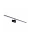Nowodvorski Lamp Bathroom with Integrated LED and Natural White Light Black 80x12.8x5cm