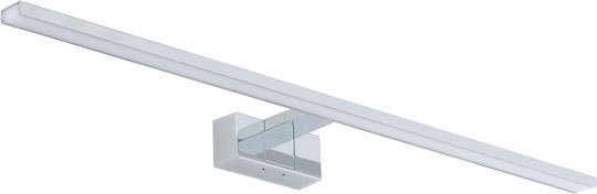Nowodvorski Lamp Bathroom with Integrated LED and Warm White Light Gray 80x12.8x5cm