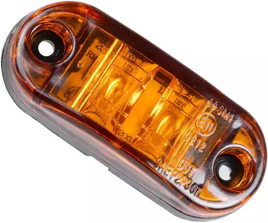 GloboStar Φως Όγκου Φορτηγού 24V - Πορτοκαλί 79908