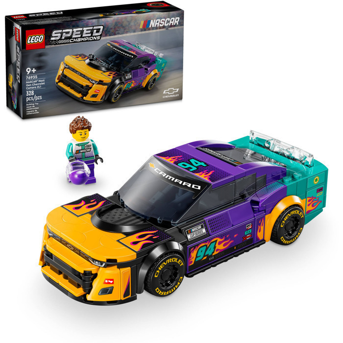 LEGO Speed Champions NASCAR Next Gen Chevrolet Camaro ZL1 για 9+ Ετών 328τμχ (76935)