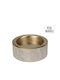 K-m Marble Candle Holder Marble in Beige Color 10x10x4cm 1pcs