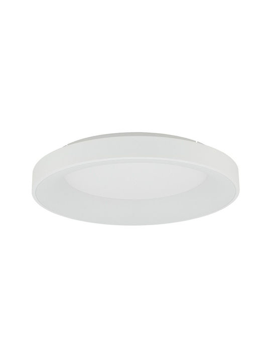 Nowodvorski Πλαφονιέρα Οροφής με Ενσωματωμένο LED σε Λευκό χρώμα 60εκ.