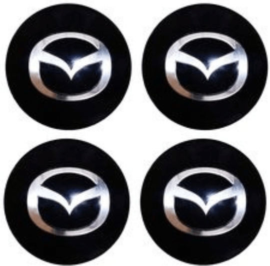 Car Signal Stickers 5.5 x 5.5cm for Car Wheels 4pcs