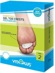 Vitaplus Gel Toe Crests Μαξιλαράκι Σφυροδακτυλίας S M 2 Τμχ Vitaplus Gel Toe Crests Μαξιλαράκι Σφυροδακτυλίας S M 2 Τμχ
