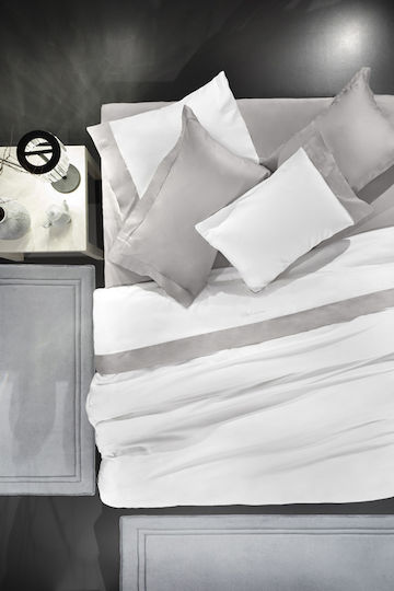 Guy Laroche Softy Σετ Χαλιά Κρεβατοκάμαρας Silver 1176086122004 3τμχ