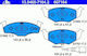 Skoda Fabia 6y2 Ate 13046071642 Brake Pads