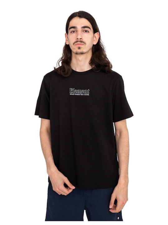 Element T-shirt Μαύρο