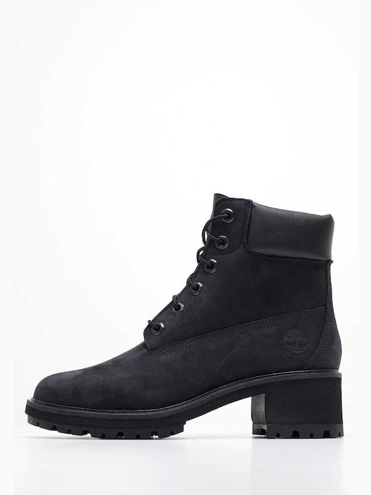 Timberland Piele Ghete dama Negru