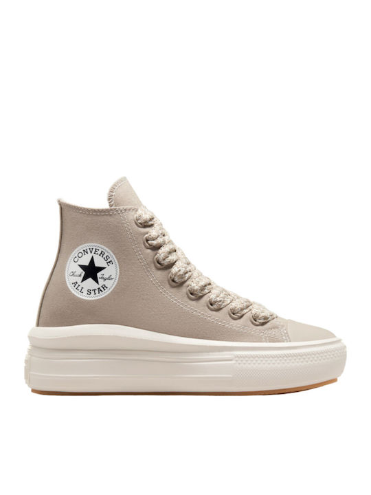 Converse Chuck Taylor All Star Move Flatforms Boots Papyrus