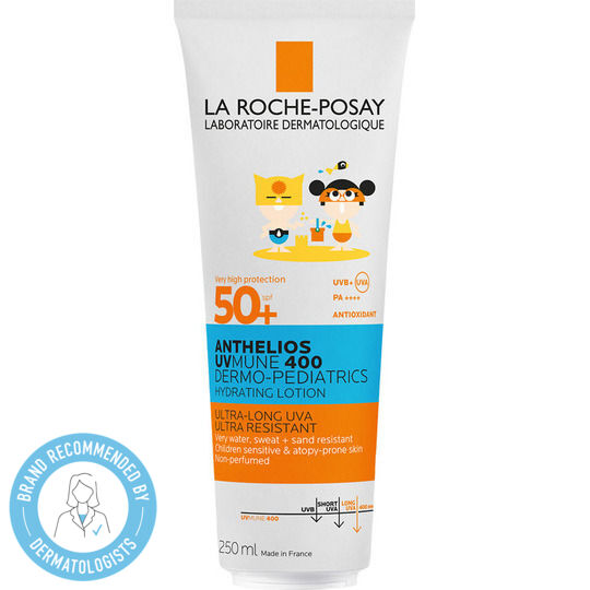 La Roche Posay Anthelios Uvmune 400Dermo Pediatrics Waterproof Kids Sunscreen Emulsion SPF50 250ml