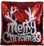 Fylliana Weihnachtsdekoratives Kissen Platz Rot...