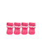 Nunbell Pet XLarge in Fuchsie Farbe 4Stück