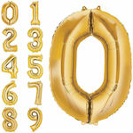 Balloon Number Gold 40cm