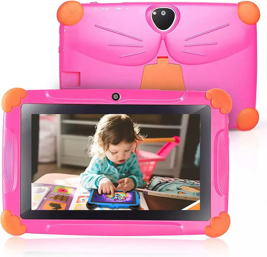 Nubi Wintouch K77 7" Tablet (1GB/8GB) Ροζ