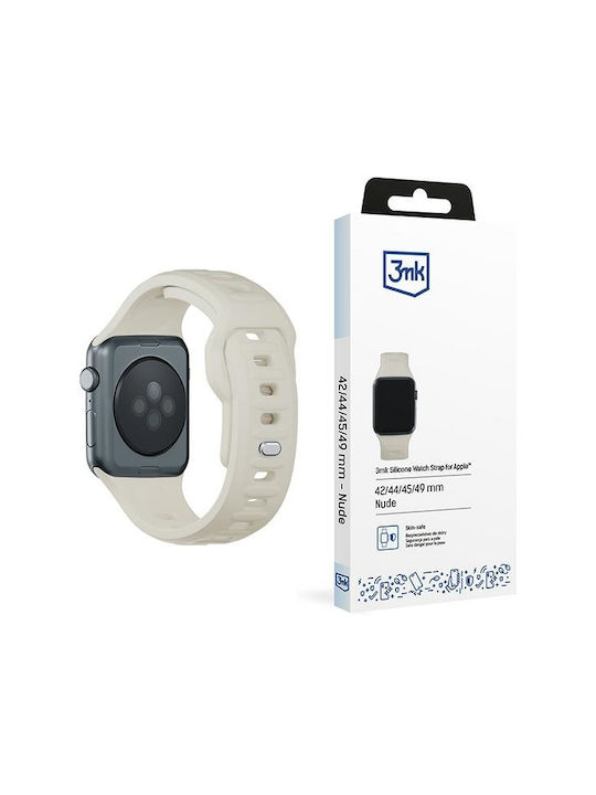 3MK Armband Beige (Apple Watch 44/45/46mm/Ultra 49mm) 3MK Armband Beige (Apple Watch 44/45/46mm/Ultra 49mm)