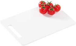 Kesper Rectangular Plastic Chopping Board White 34x24cm