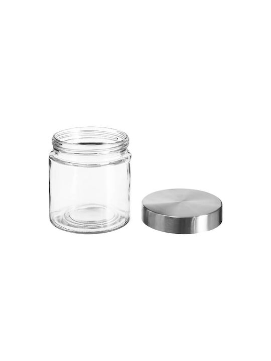 5Five Set 1pcs Jars for Sugar / Coffee with Lid Glass 750ml
