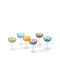 Pols Potten Set of Glasses Champagne made of Glass Stemmed 6pcs